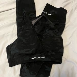 Alphalete bra and leggings set